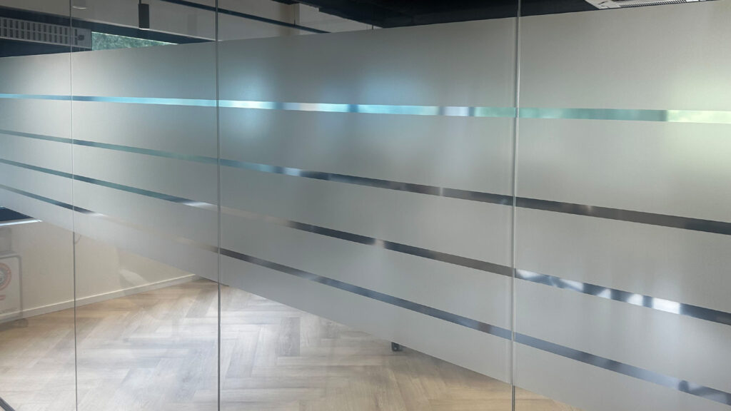 Privacyfolie voor Arbocentrum in Ede
